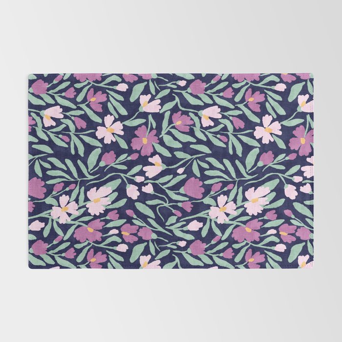 Pink Midnight Bloom Rug Gallery Image 2