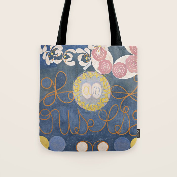 The Ten Largest No 1, Childhood by Hilma af Klint Tote Bag Gallery Image 1