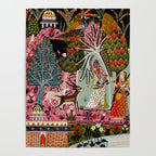 Todi Ragini Indian Painting Illustration Poster Gallery Image 4