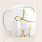 La vie est belle #society6 #typography #buyart Coffee Mug Gallery Image 3