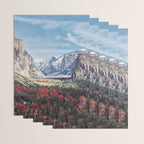 Tunnel View Yosemite Valley Wrapping Paper Gallery Image 3