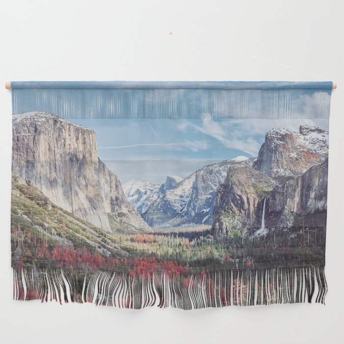 Tunnel View Yosemite Valley Wall Hanging Gallery Image 1