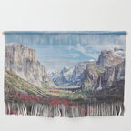 Tunnel View Yosemite Valley Wall Hanging Gallery Image 1