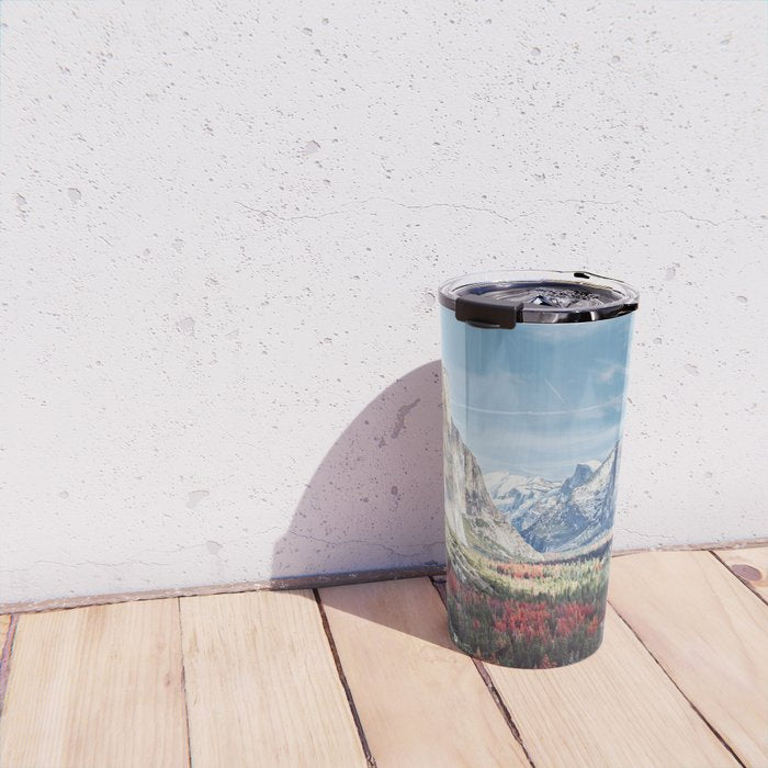 Tunnel View Yosemite Valley Travel Mug Gallery Image 4