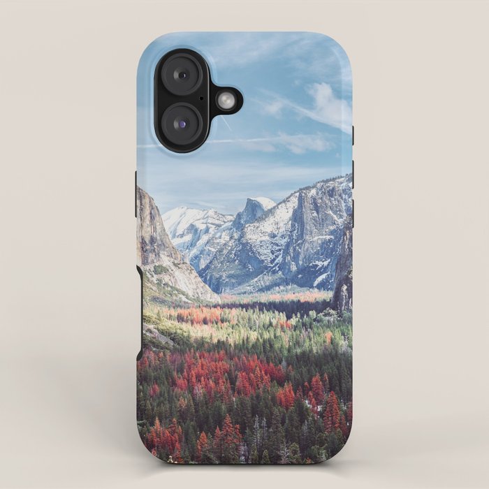 Tunnel View Yosemite Valley iPhone Case Gallery Image 1