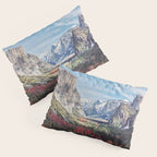 Tunnel View Yosemite Valley Pillow Sham Gallery Image 3