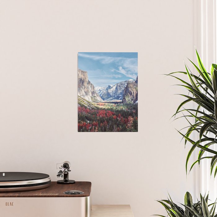 Tunnel View Yosemite Valley Poster Gallery Image 2