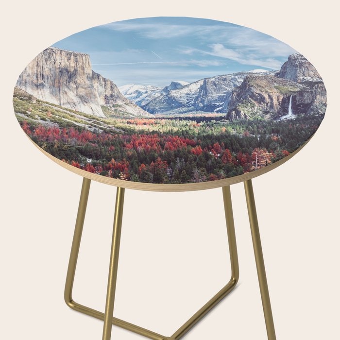 Tunnel View Yosemite Valley Side Table Gallery Image 2