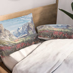 Tunnel View Yosemite Valley Pillow Sham Gallery Image 2