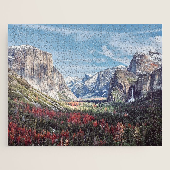 Tunnel View Yosemite Valley Jigsaw Puzzle Gallery Image 1