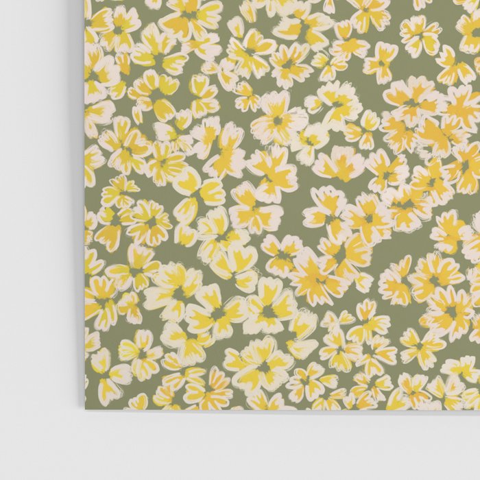 Bohemian Wildflower Meadow Poster Gallery Image 3