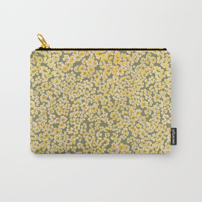 Bohemian Wildflower Meadow Carry All Pouch Gallery Image 1