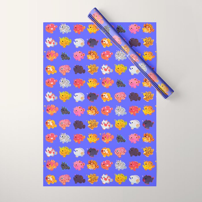 Frogfish Wrapping Paper Gallery Image 1