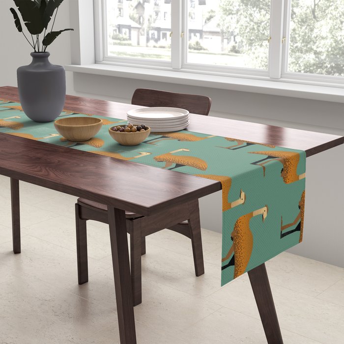 Whimsy Emu Table Runner Gallery Image 2