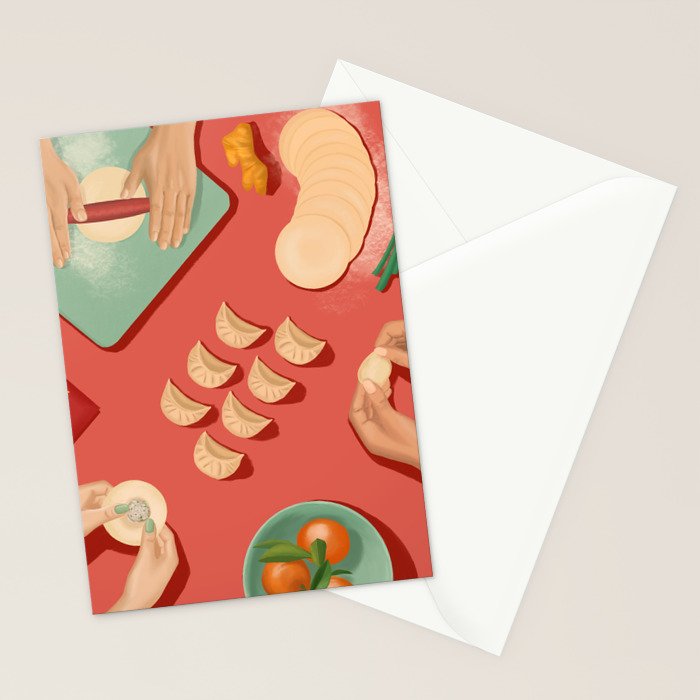Home for Lunar New Year Stationery Card Gallery Image 2