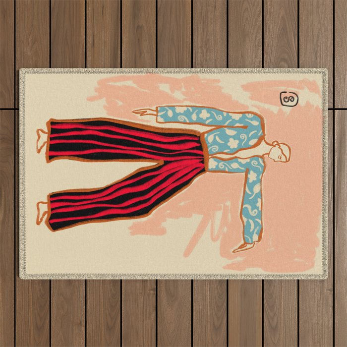 NEW YEAR DANCE Outdoor Rug Gallery Image 1