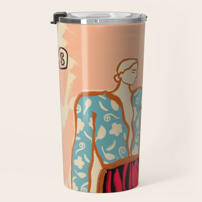 NEW YEAR DANCE Travel Mug Gallery Image 3