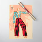 NEW YEAR DANCE Wrapping Paper Gallery Image 1