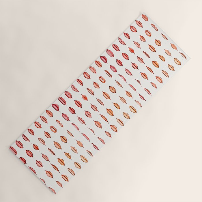 Lips II Yoga Mat Gallery Image 1