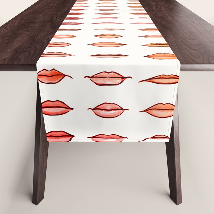 Lips II Table Runner Gallery Image 1