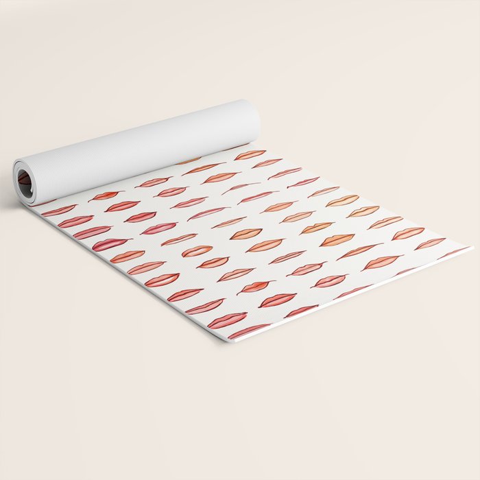 Lips II Yoga Mat Gallery Image 2