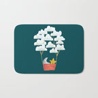 Hot cloud baloon - moon and star Bath Mat Gallery Image 1