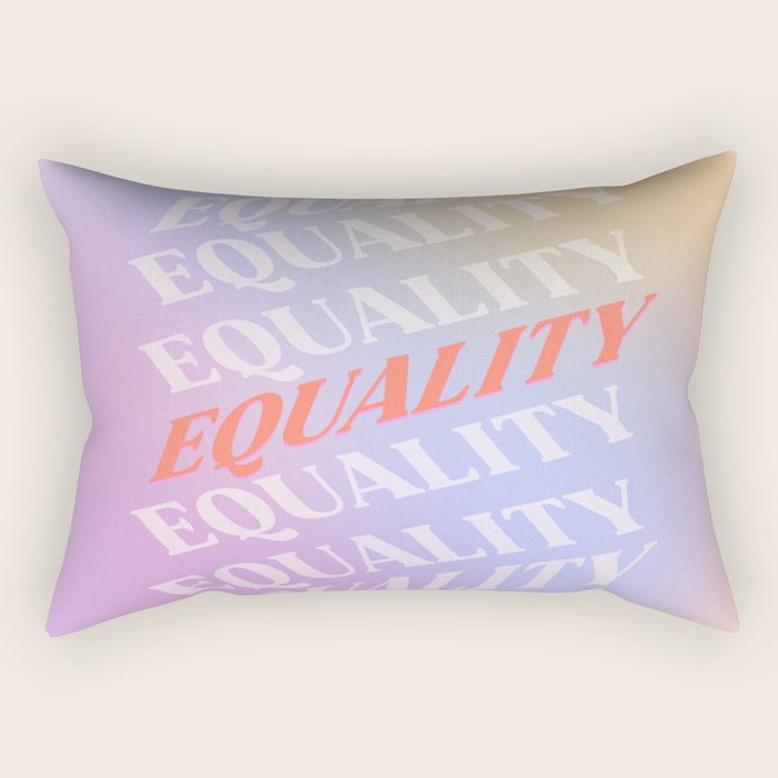 Equality Rectangular Pillow Gallery Image 2