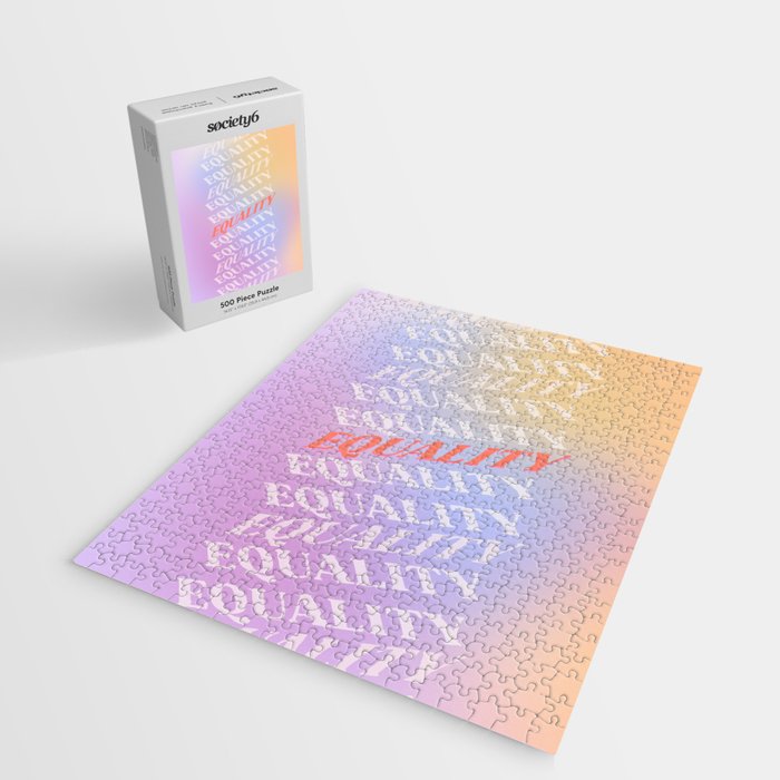 Equality Jigsaw Puzzle Gallery Image 2