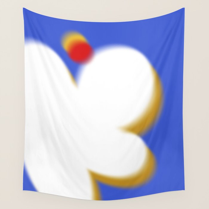 June002 - modern abstract shapes Wall Tapestry Gallery Image 4