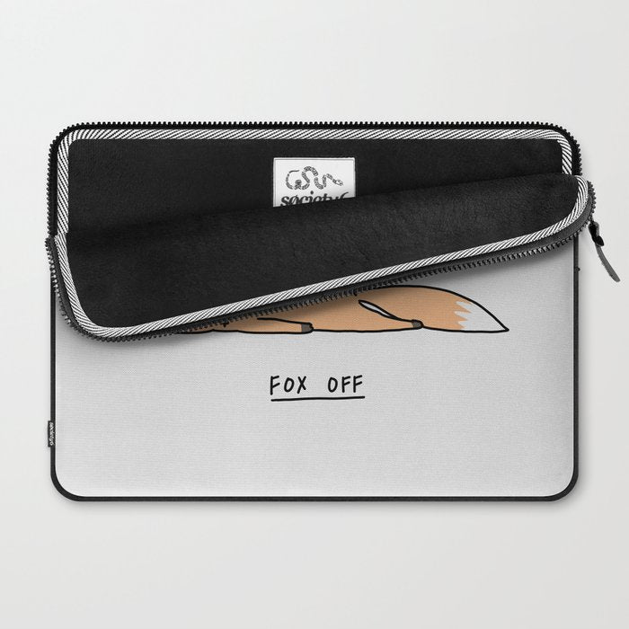 Fox Off Laptop Sleeve Gallery Image 2