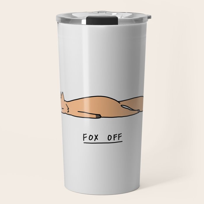 Fox Off Travel Mug Gallery Image 1