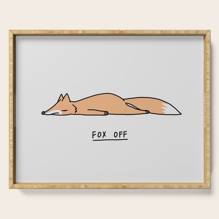 Fox Off Serving Tray Gallery Image 1