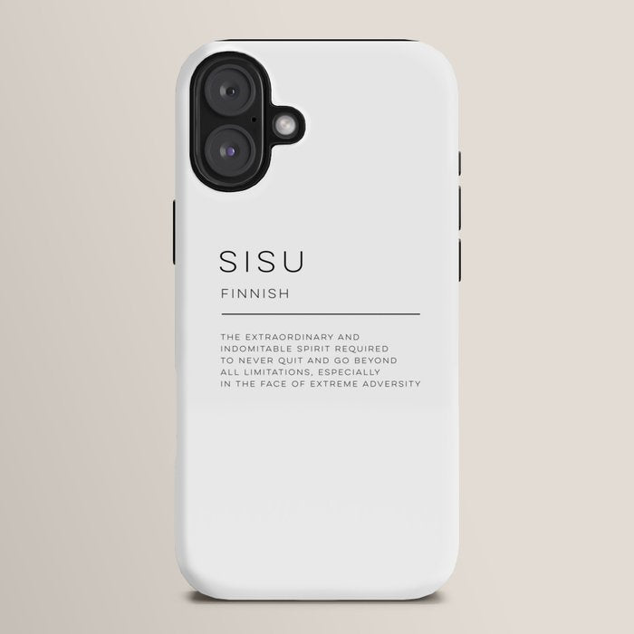 Sisu Definition iPhone Case Gallery Image 29