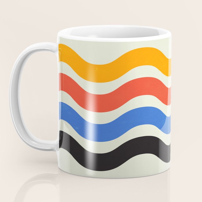 Bauhaus Waves Coffee Mug Gallery Image 3