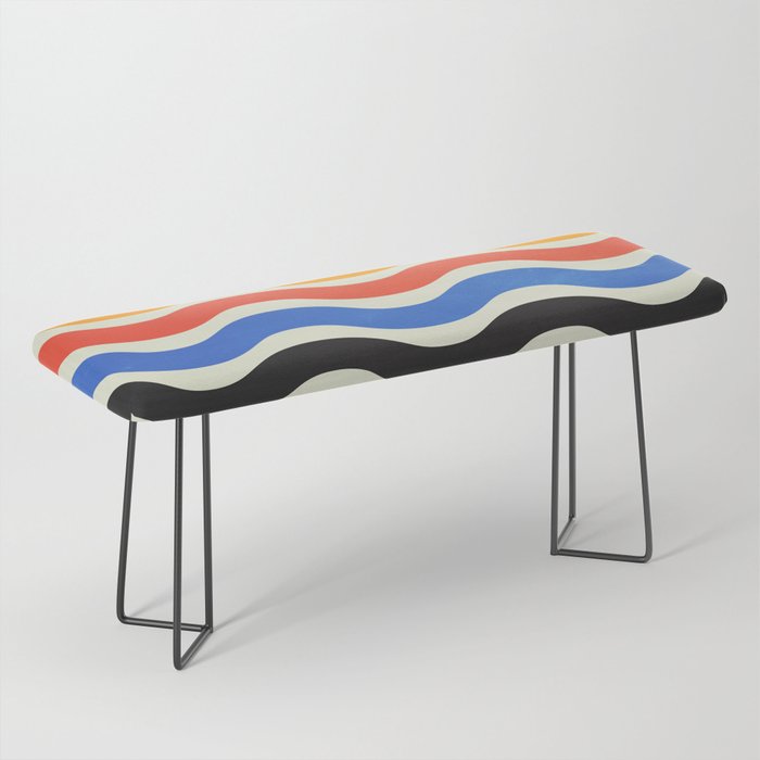 Bauhaus Waves Bench Gallery Image 1