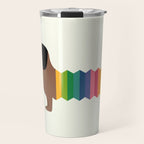 Rainbow Dooooog Travel Mug Gallery Image 1