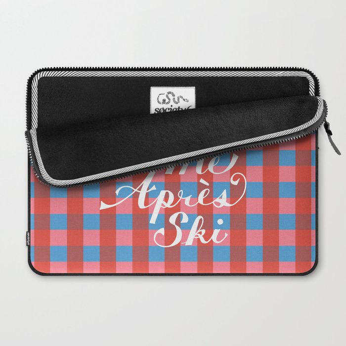 You and Me Apres Ski in Plaid Laptop Sleeve Gallery Image 2