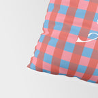 You and Me Apres Ski in Plaid Pillow Sham Gallery Image 4