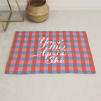 You and Me Apres Ski in Plaid Rug Gallery Image 1