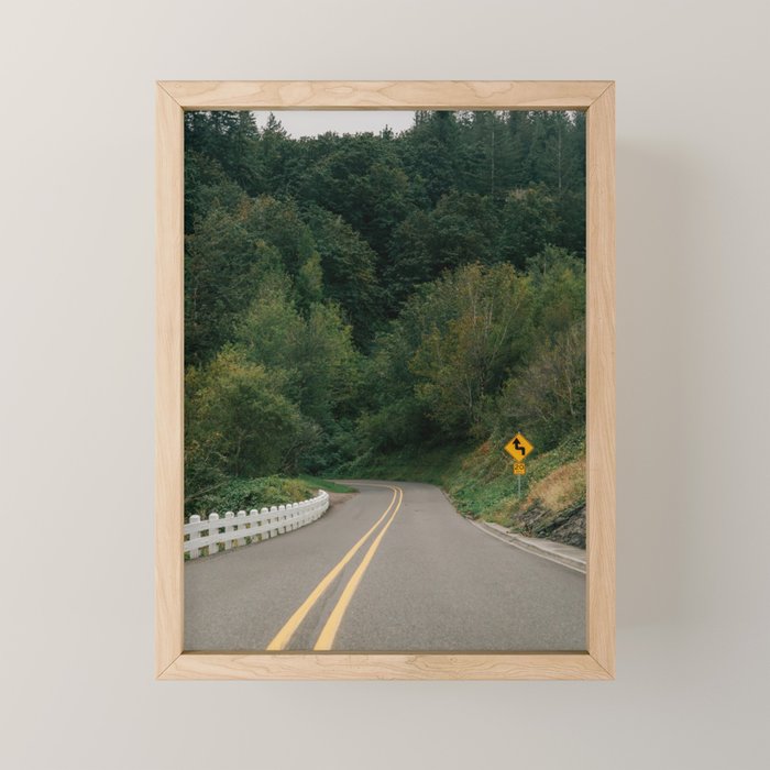 Forest Drive VI Mini Art Print Gallery Image 1