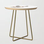 Sneaky Llama White Side Table Gallery Image 1