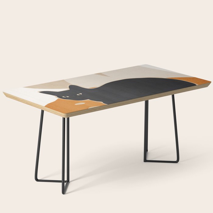 Minimal Abstract Art Cat 3 Coffee Table Gallery Image 1