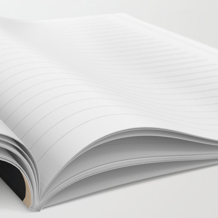 Minimal Abstract Art Cat 3 Notebook Gallery Image 2
