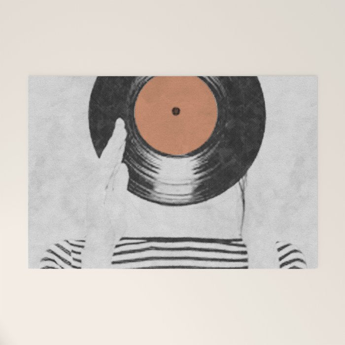 Vinyl record head ... Welcome Mat Gallery Image 1