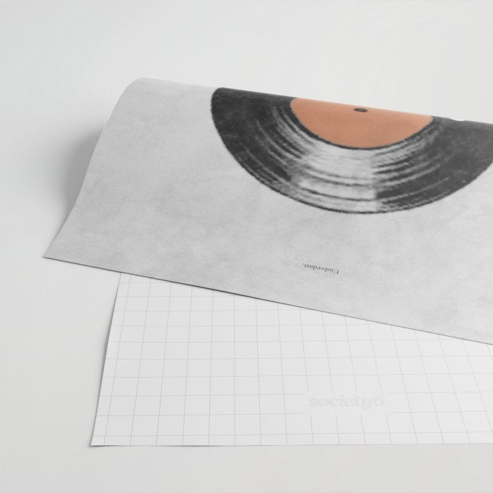 Vinyl record head ... Wrapping Paper Gallery Image 2