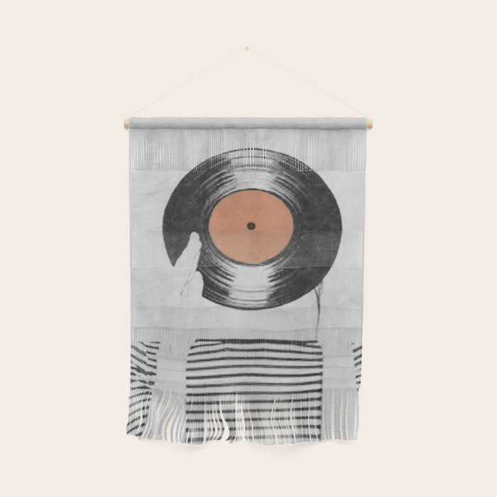 Vinyl record head ... Wall Hanging Gallery Image 1
