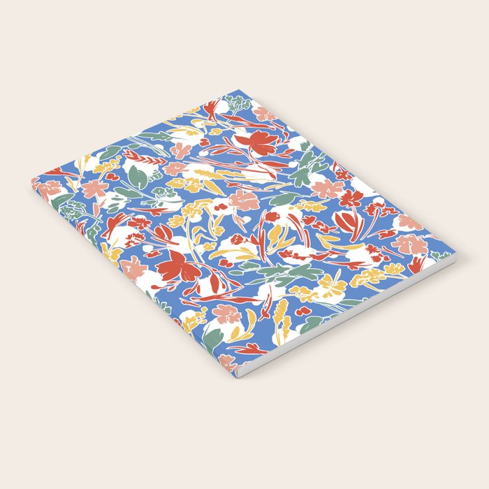 Wild colorful flowery meadow B Notebook Gallery Image 1