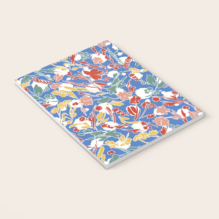 Wild colorful flowery meadow B Notebook Gallery Image 3