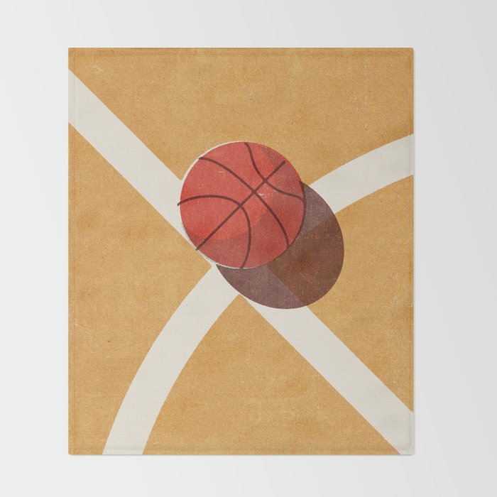 BALLS / Basketball (Indoor) Throw Blanket Gallery Image 2
