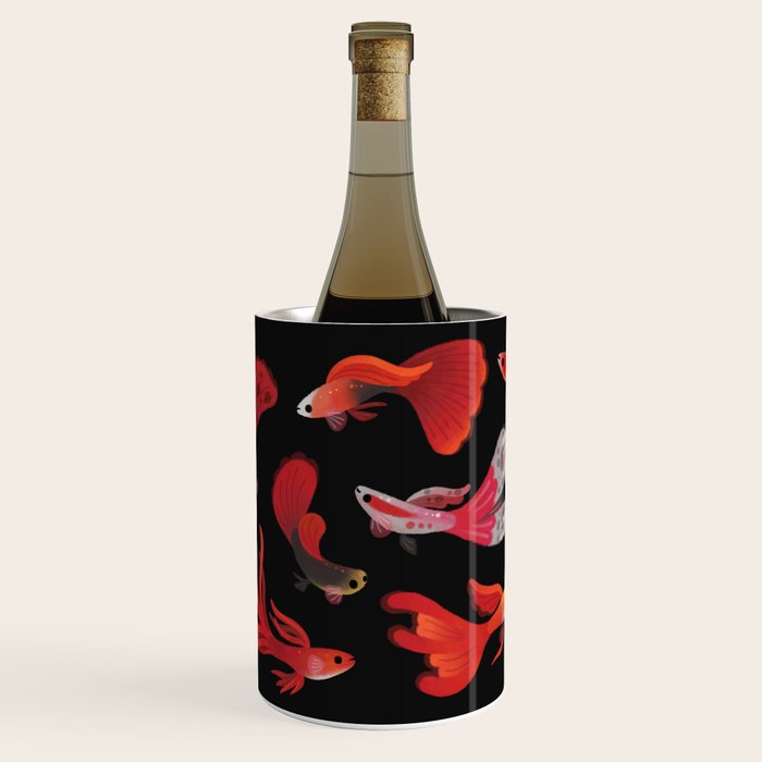 Red guppy Wine Chiller Gallery Image 1